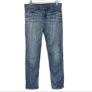 Banana Republic Mid Rise Straight Light Wash Jeans